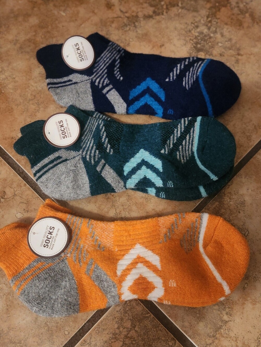 Merino Wool Blend Women's 3pk of Ankle Sport Socks